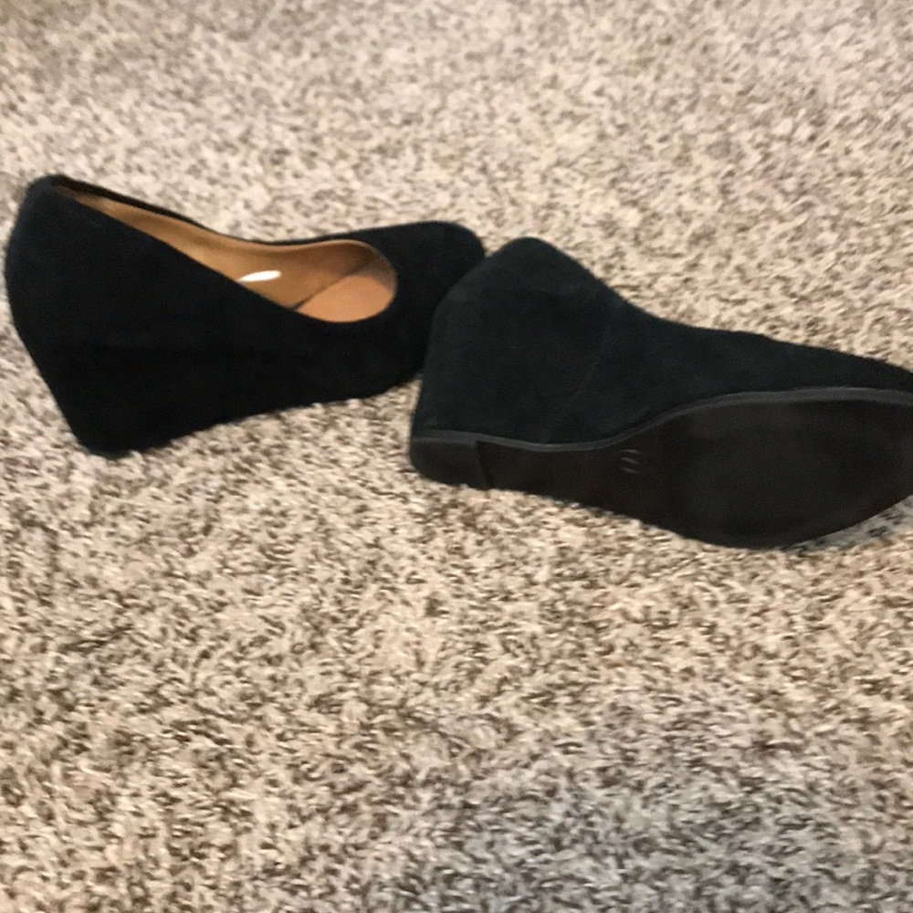 Black wedge heels - Picture 4 of 4